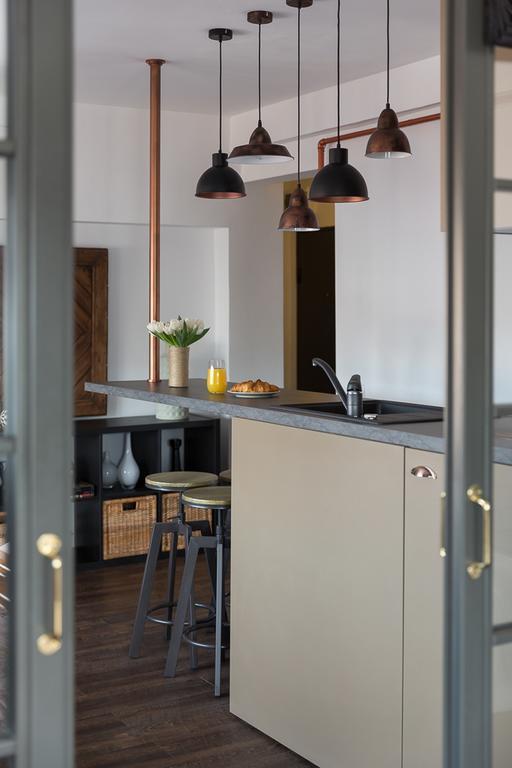 בוקרשט Bohemian Old Town Boutique Apartment מראה חיצוני תמונה